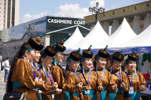 ФОТО: “Asia Folk 2024” наадам төв талбайд болж байна